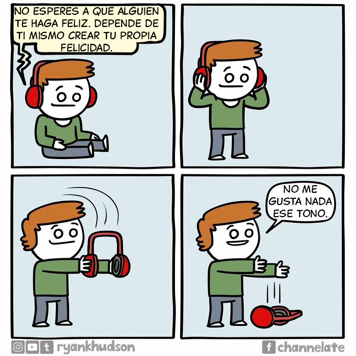 Cómic divertido con humor negro donde un paciente recibe un diagnóstico y reacciona de forma irónica y sarcástica.