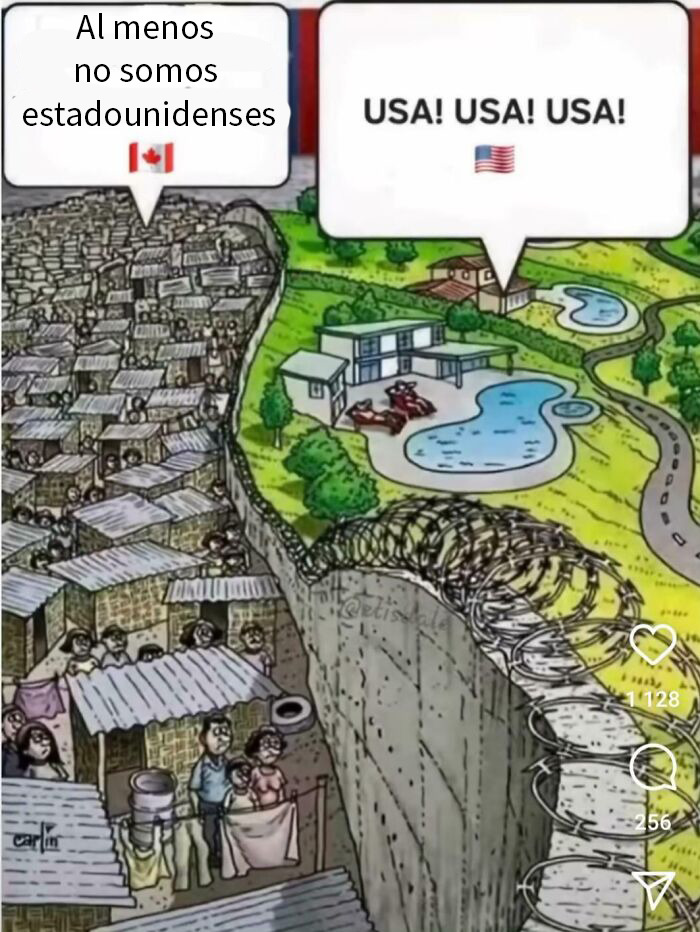 Captura de pantalla de personas estadounidenses avergonzándose en línea con comentarios sobre Inglaterra y Estados Unidos.