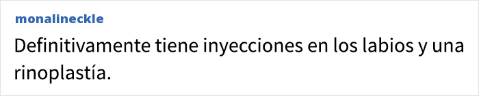 Comentario en redes sobre las dudas de los fanáticos acerca de la belleza natural de Sydney Sweeney y su antes y después.