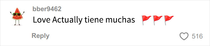 Comentario en redes sociales sobre Emma Thompson corrigiendo a Timothée Chalamet y apoyo del público.