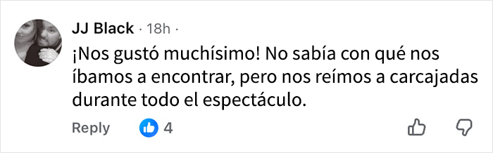 Comentario positivo sobre la función de El mago de Oz que causó conmoción y la salida de espectadores de la sala.