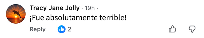Comentario en redes sociales que expresa indignación tras función de El mago de Oz donde espectadores abandonan la sala.