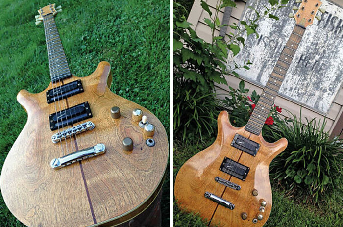 "Lady", una guitarra eléctrica construida a escondidas por un preso de una cárcel estatal de Pensilvania