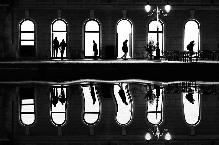 Siluetas y reflejos por Giancarlo Staubmann