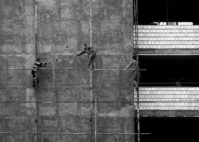 Funambulista sin espectadores por Navid Mofidi Ahmadi