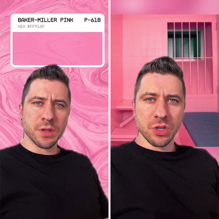 La psicología detrás del color conocido como rosa Baker-Miller