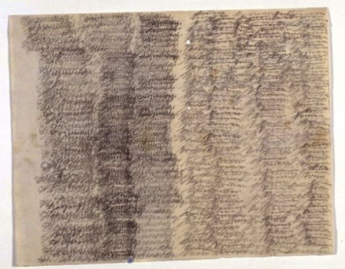 Carta de una paciente esquizofrénica a su esposo. Repite 