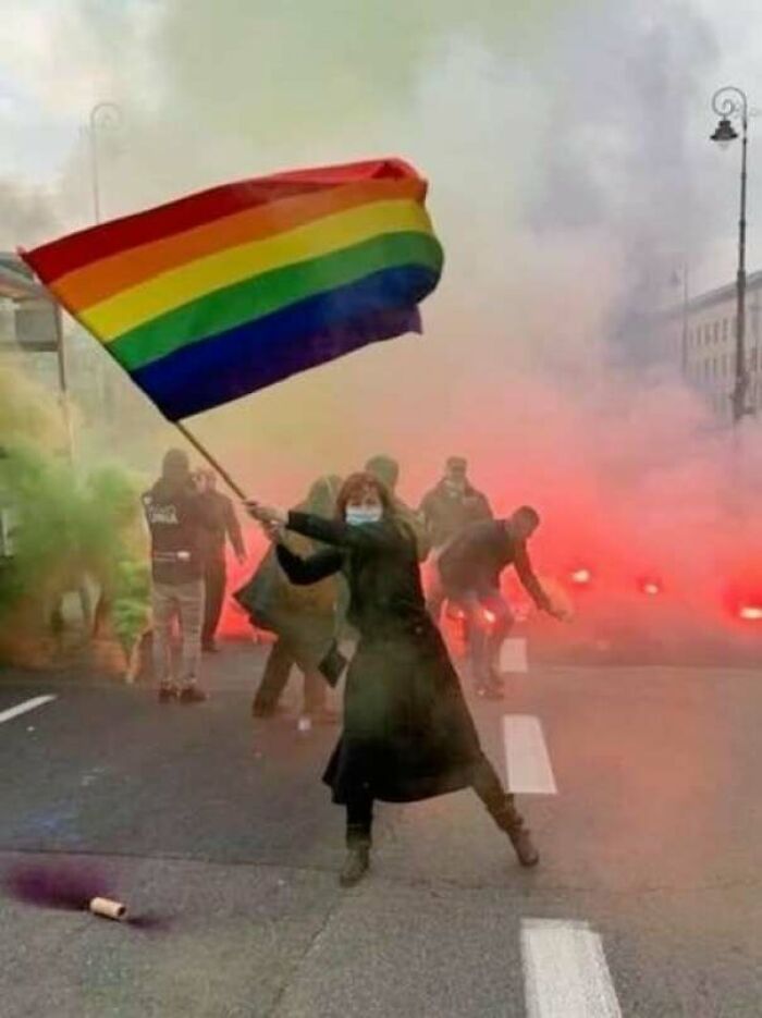 Mujeres polacas luchando por sus derechos