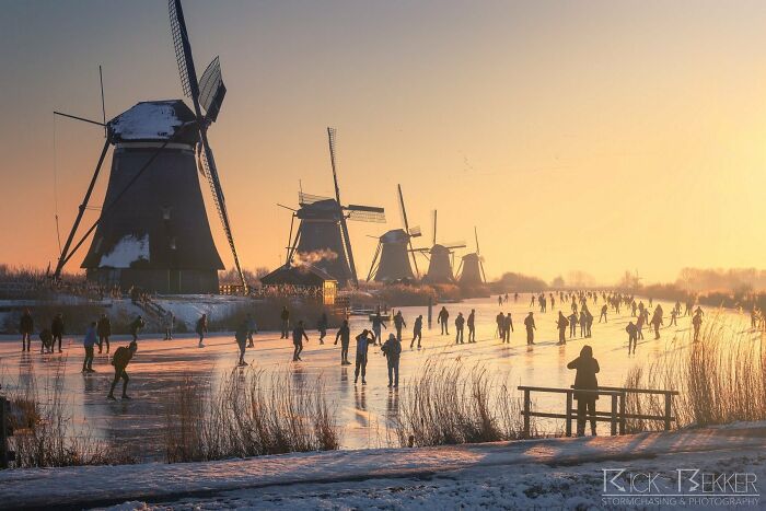 Este fin de semana Holanda parece una pintura de un antiguo maestro