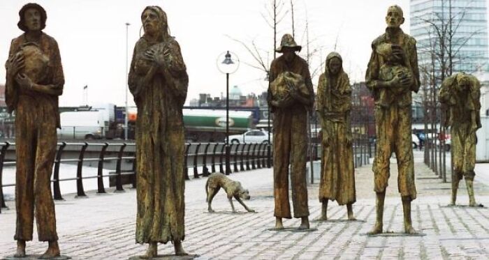 Memorial de la Hambruna en Dublín