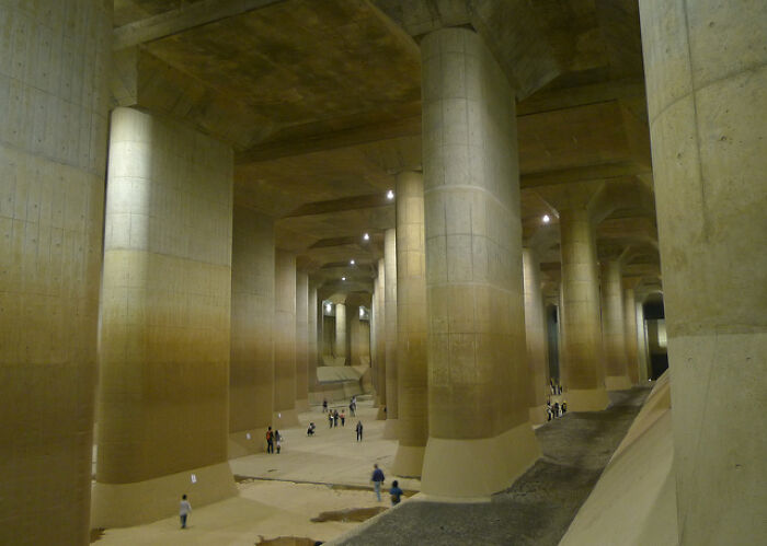 Túneles de inundación de Tokio
