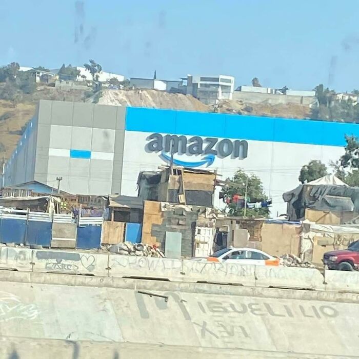 El nuevo centro logístico de Amazon en Tijuana, México