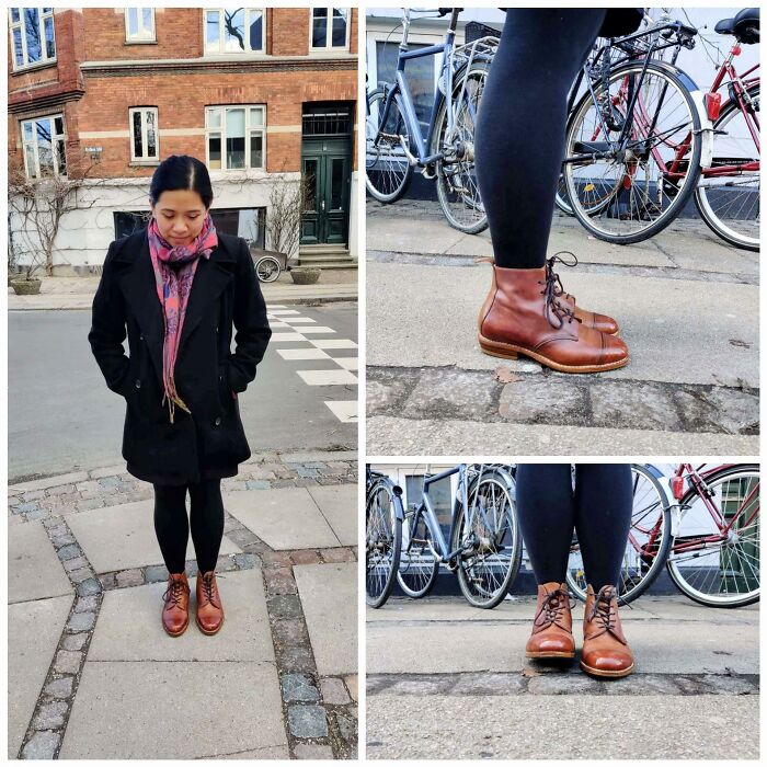 Hice un par de botas para mi pareja