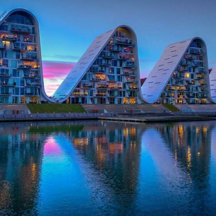 Las olas, Vejle, Dinamarca