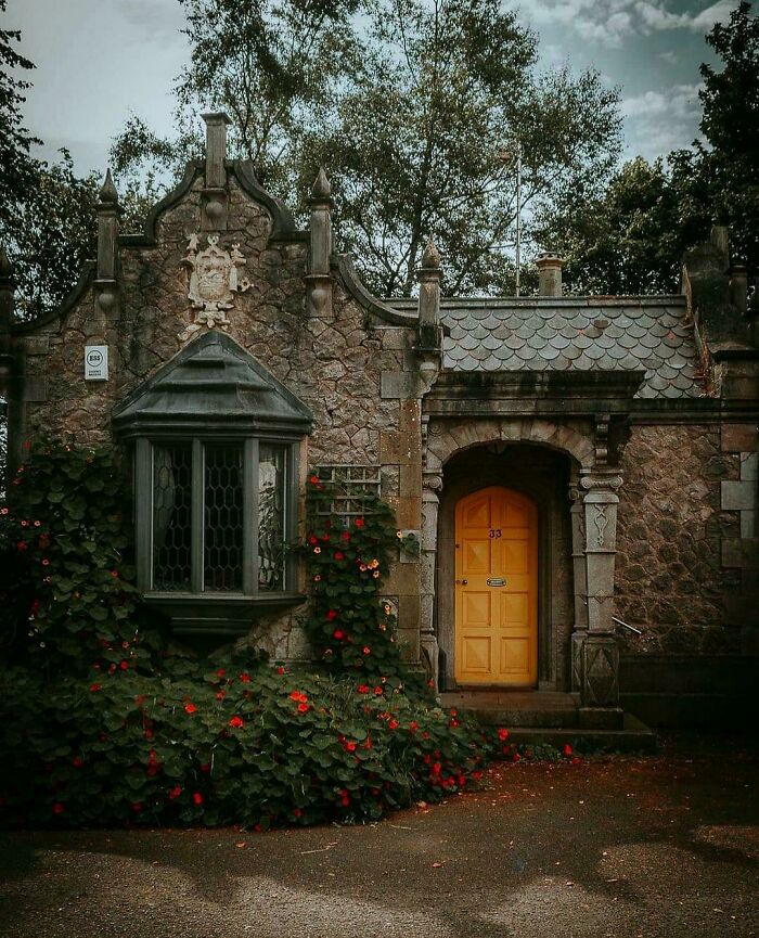 Antigua casa del guarda en Irlanda del Norte