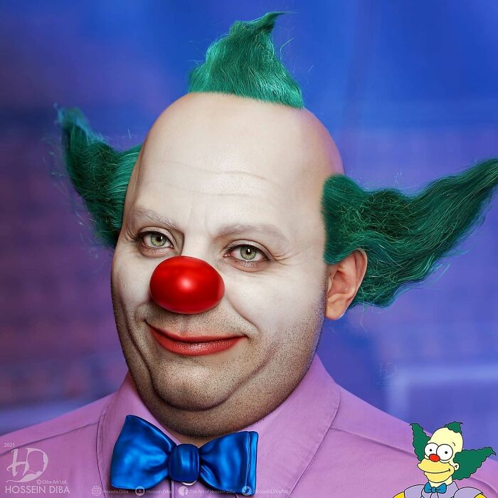 Krusty el Payaso de Los Simpsons