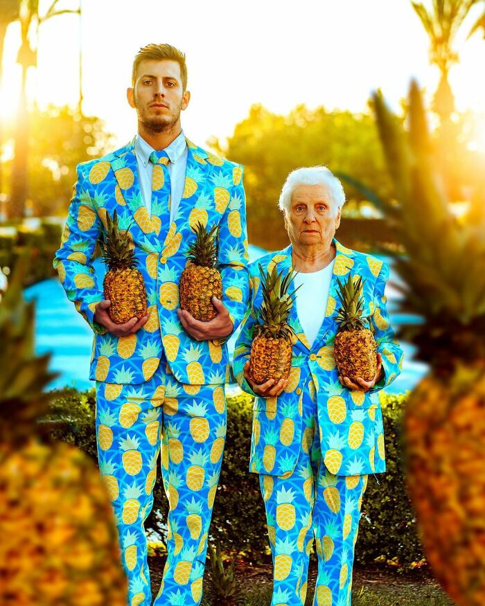 95-Year-Old Grandma And Her Grandson Prove Fun Doesn't Have An Age Limit With Hilarious Costumes (22 New Pics)