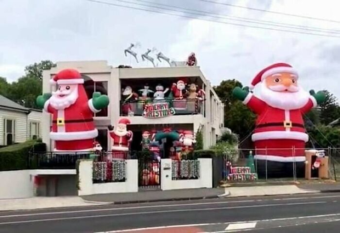 El proveedor de Santa Claus hinchables