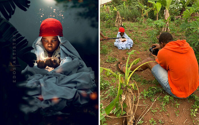 Nigerian Photographer Exposes The Truth Behind His Instagram-Worthy Photos (30 Pics)