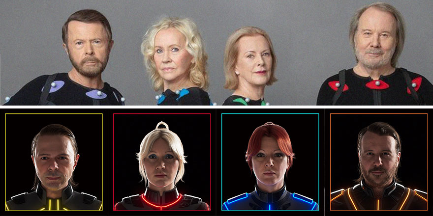 ABBA se reúnen tras 40 años y han creado versiones CGI de si mismos en su mejor momento para actuar en concierto