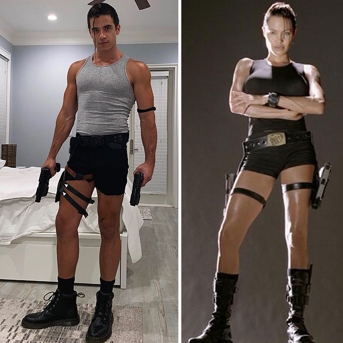 Me he dado cuenta de que disfrazarse del sexo opuesto en Halloween está muy infravalorado