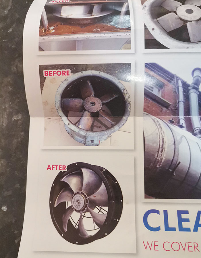 Imagina que limpias un ventilador tan bien que descubres dos aspas nuevas