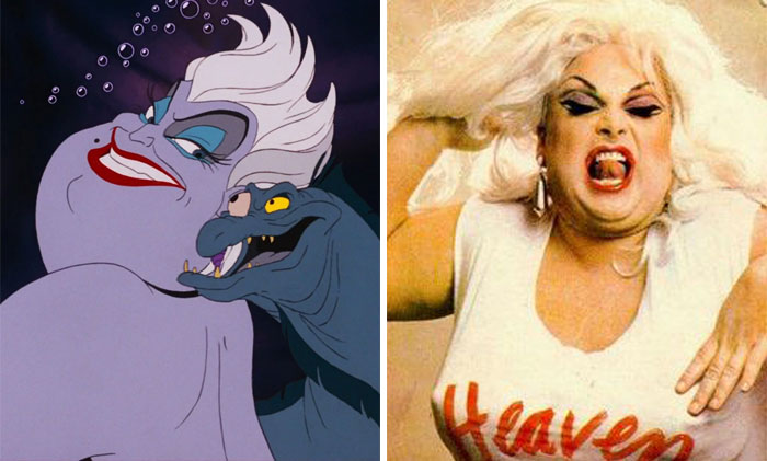 Ursula en La Sirenita se basó en la Drag Queen Divine