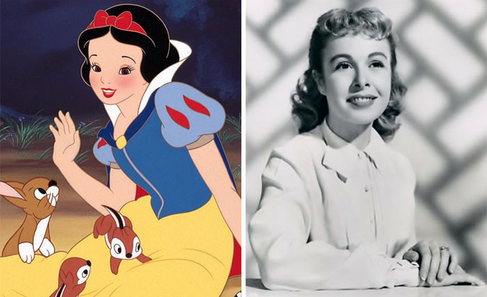 Blancanieves en Blancanieves Y Los Siete Enanitos se basó en Marge Champion