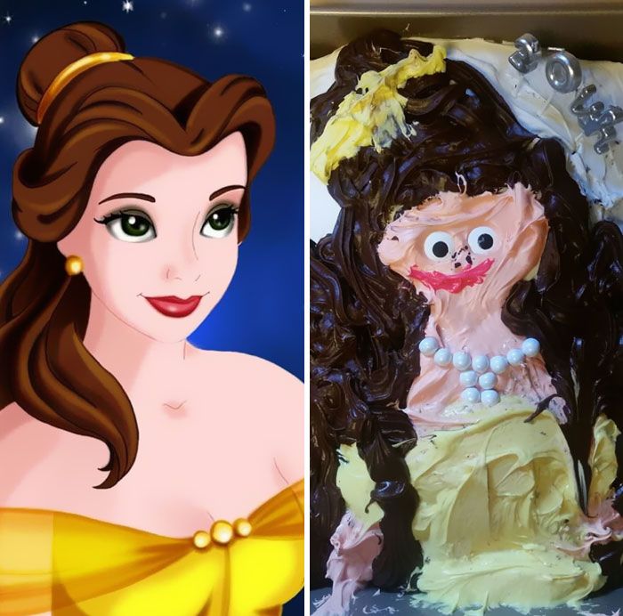 Pedí una tarta desastrosa para mi cumpleaños. Lo han conseguido
