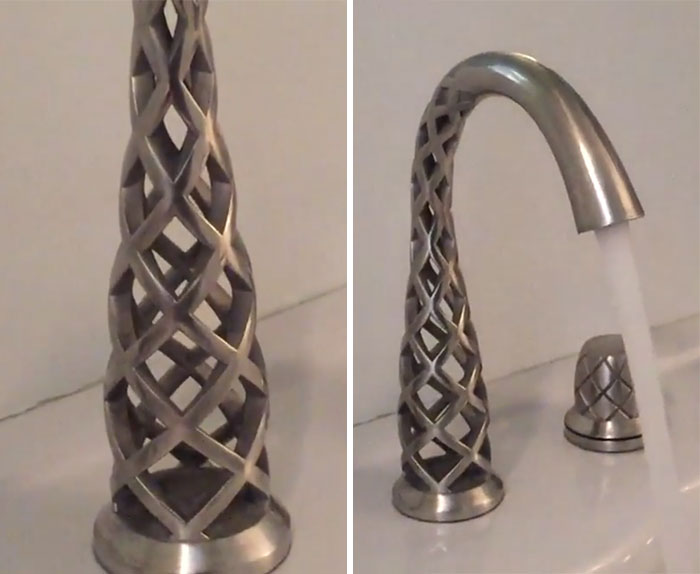 ¡Este grifo da la sensación de que el agua sale de la nada misma!
