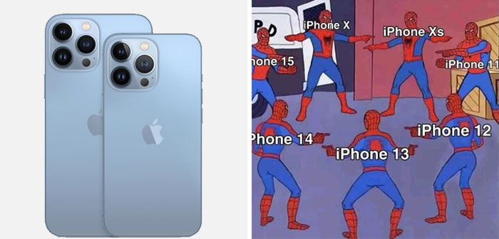 La gente en internet critica el nuevo iPhone 13, y aquí tienes las 18 publicaciones más divertidas al respecto