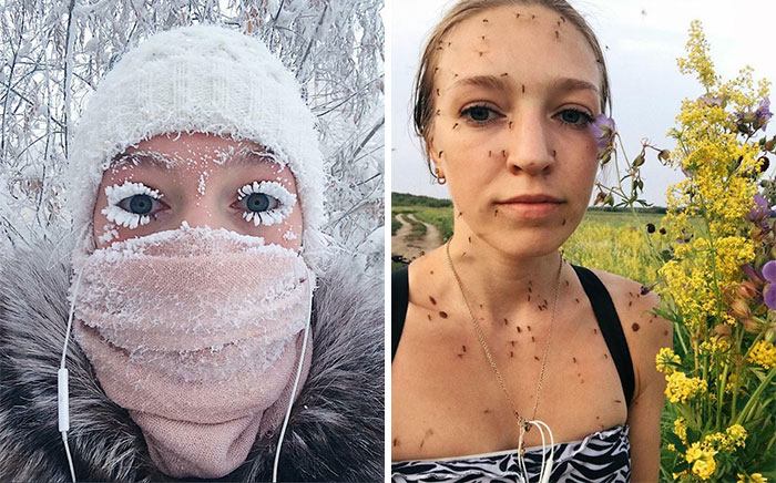 Estaciones siberianas. Heladas y mosquitos