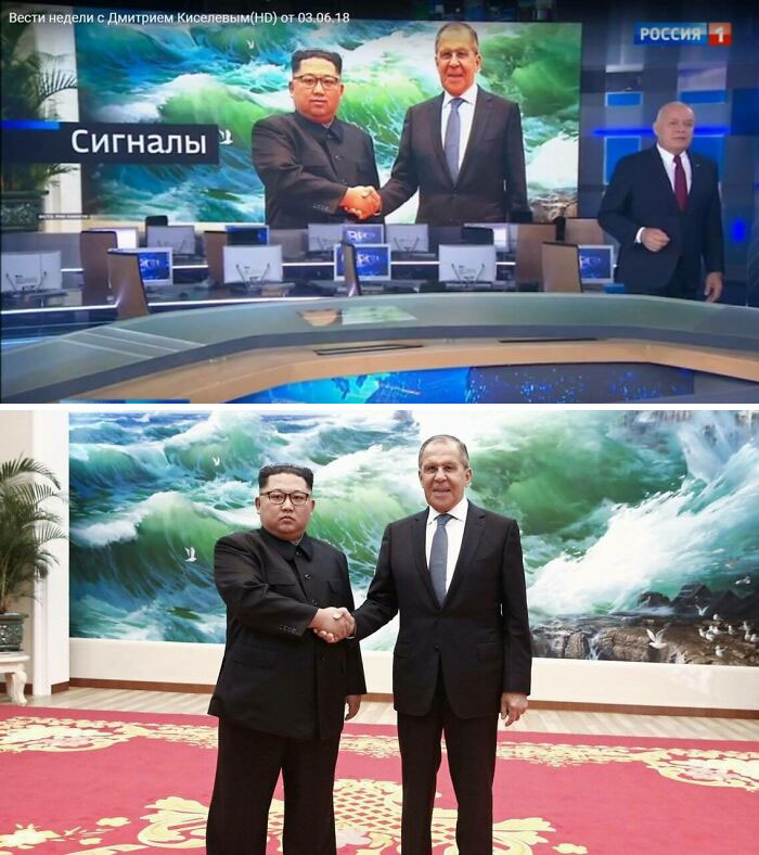 En la televisión rusa se ha hecho un Photoshop de la sonrisa de Kim Jong-Un