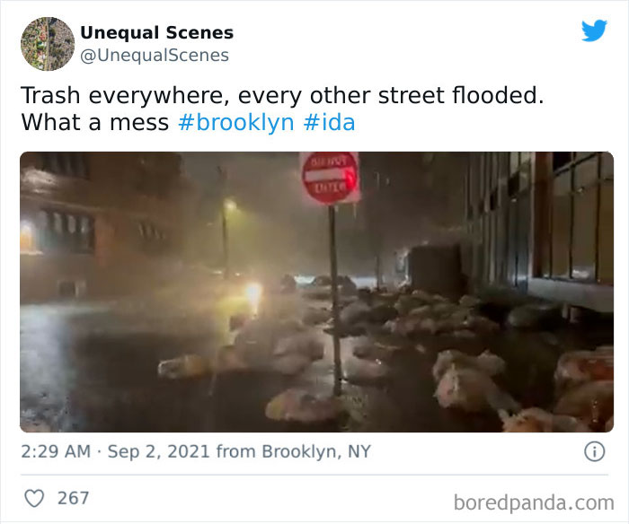 30 Photos From The Apocalyptic Flooding That Hit New York City