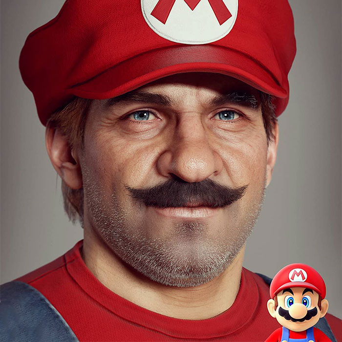 Este artista muestra cómo serían algunos personajes famosos en la vida real (19 imágenes)