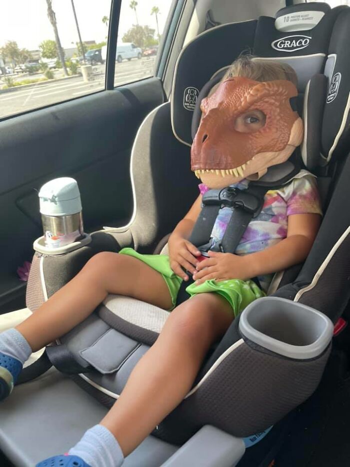 Mi hija estaba emocionada por su hallazgo en una tienda de segunda mano. Creo que la foto es definitivamente extraña y maravillosa