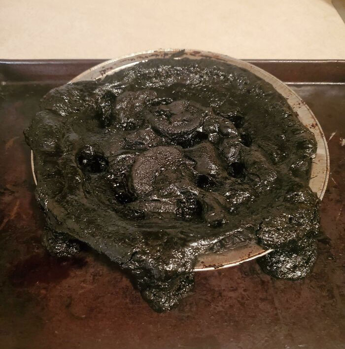 Me olvidé de que tenía una tarta de manzana en el horno