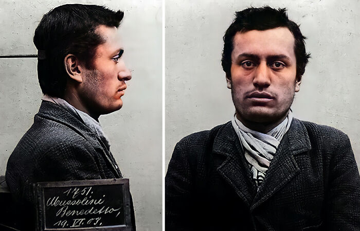 Benito Mussolini, Suiza, 1903