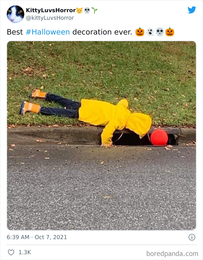 La mejor decoración de #Halloween de la historia