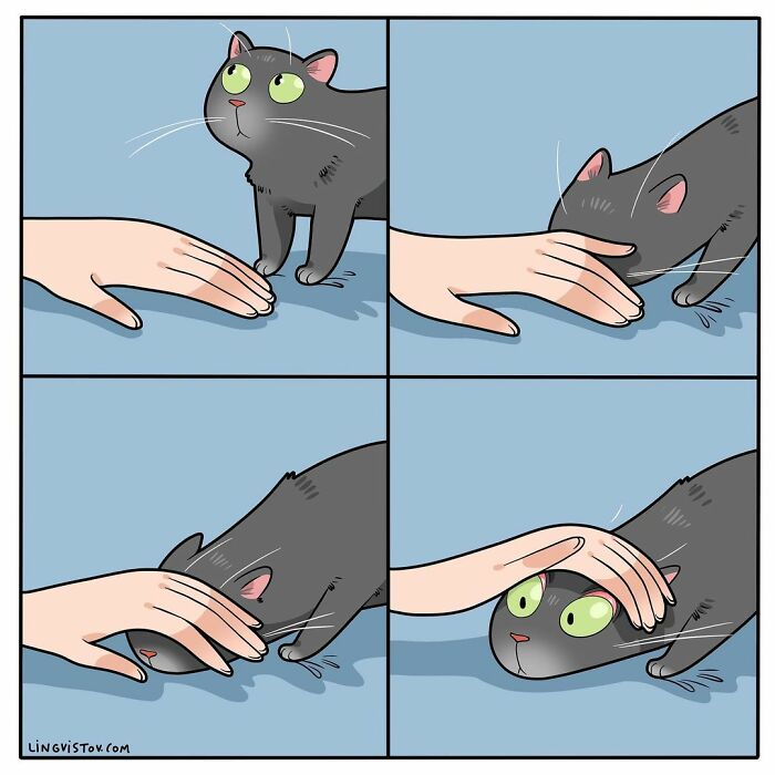 Artist Illustrates What It's Like To Live With A Cat (30 New Pics)