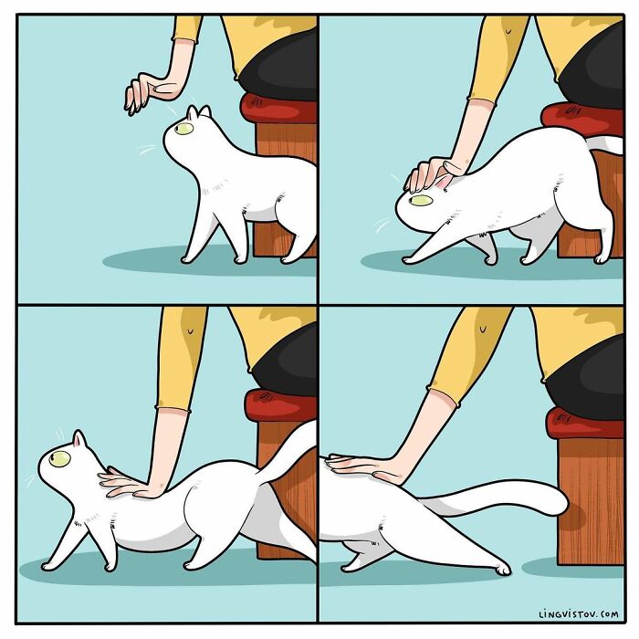 Artist Illustrates What It's Like To Live With A Cat (30 New Pics)