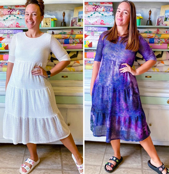 Woman Modifies Old Thrift Store Clothes To Create New Outfits And Here Are 25 Of Her Best Works (New Pics)