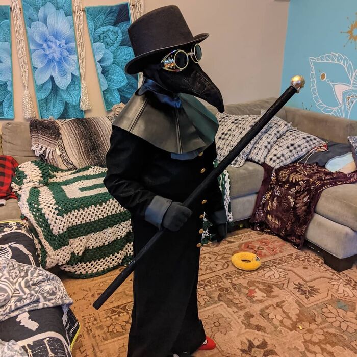 Este año, mi hijo de 10 años finalmente me dejó hacer su disfraz