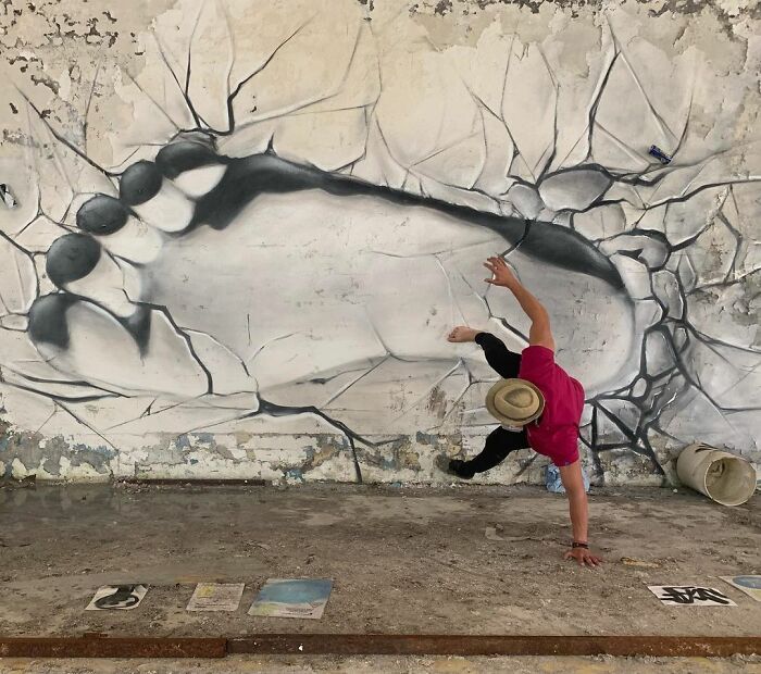 French Street Artist Paints 3D Creature Graffiti And It’s Not For The Faint Of Heart (30 New Pics)