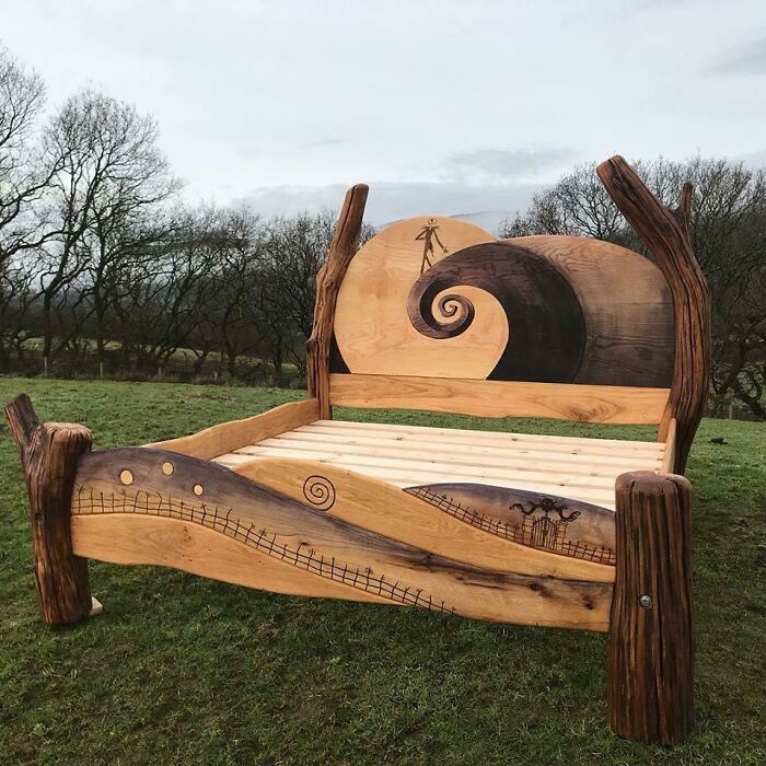 Cama de Pesadilla Antes De Navidad
