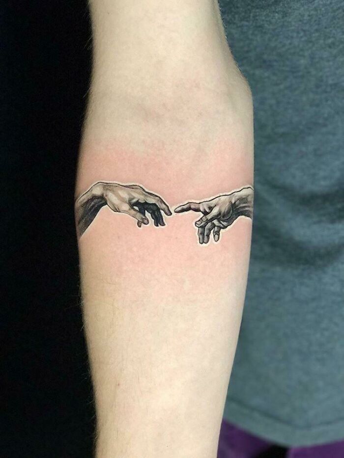 Mi primer tatuaje. Creación de Adán
