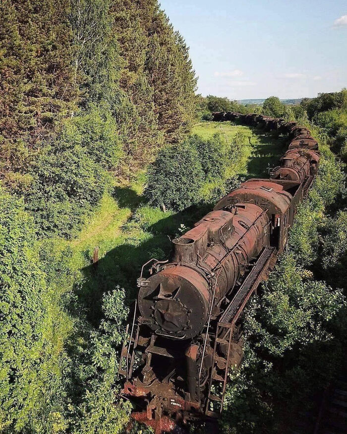 Tren abandonado