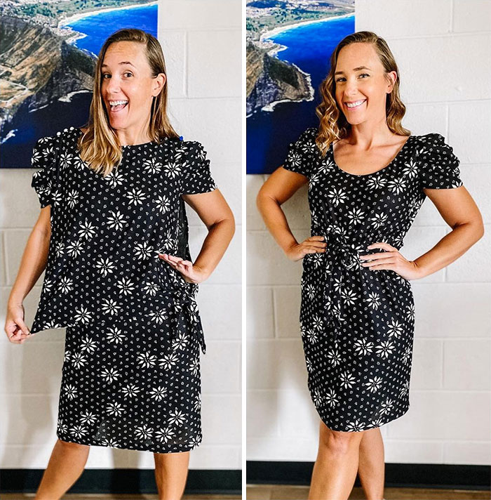 Woman Modifies Old Thrift Store Clothes To Create New Outfits And Here Are 25 Of Her Best Works (New Pics)