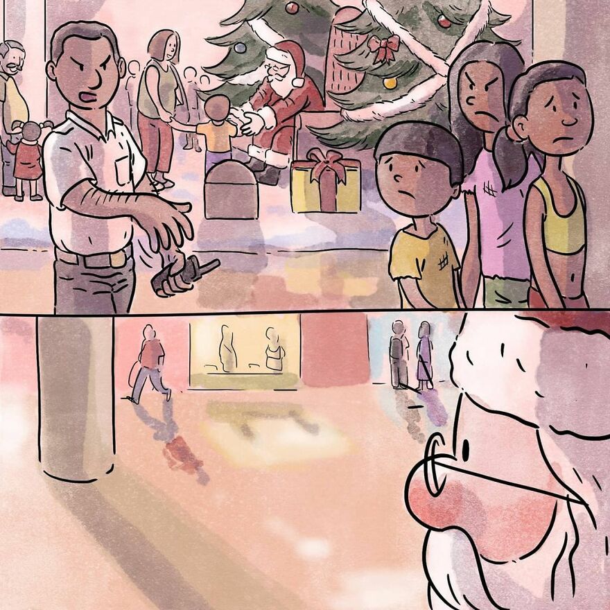 Este artista cuenta en 5 cómics historias desgarradoras sobre los problemas de la sociedad sin usar ni una palabra