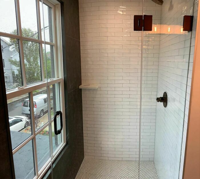 ¡Ducha con vistas!